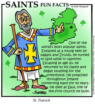 St. Patrick Fun Fact Image