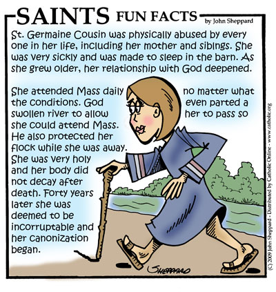 St. Germaine Cousin Fun Fact Image